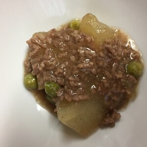 冬瓜（とうがん）の鶏そぼろ煮